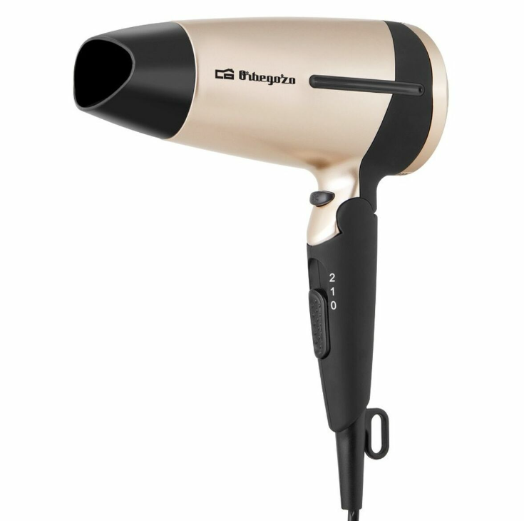 Hairdryer Orbegozo SE 1600 1600 W Black