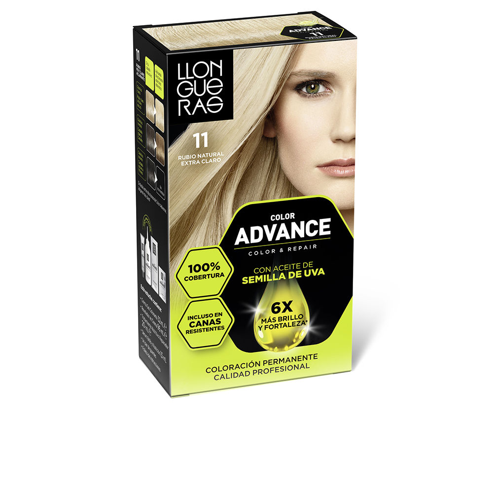 COLOR ADVANCE #11-rubio natural extra claro 1 u