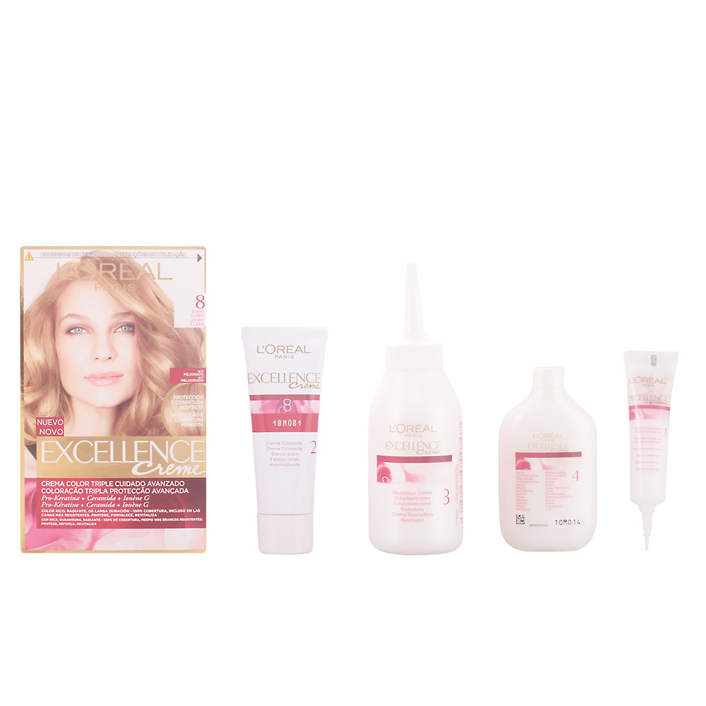 EXCELLENCE Creme tinte #8 rubio claro 192 ml