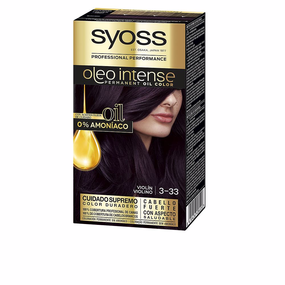 OLEO INTENSE ammonia-free hair color #3.22-violin 5 u